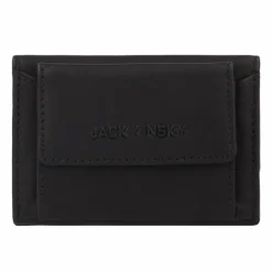 Discount Jack Kinsky Aruba Geldbörse RFID Schutz Leder 9.5 cm schwarz
