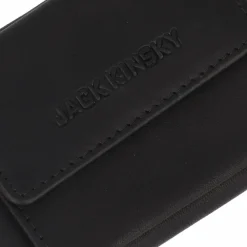 Discount Jack Kinsky Aruba Geldbörse RFID Schutz Leder 9.5 cm schwarz