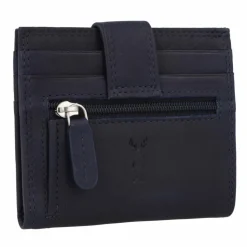 New Jack Kinsky Aruba Geldbörse RFID Schutz Leder 10 cm blau
