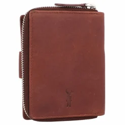 New Jack Kinsky Aruba Geldbörse Leder 10 cm braun