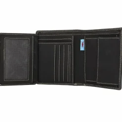 Jack Kinsky Herrengeldbörsen Hochformat<Baltimore 100 Geldbörse Leder 11 cm anthrazit