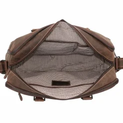 Jack Kinsky Aktentaschen<Baltimore 7 Aktentasche Leder 39 cm mokka