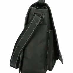 Jack Kinsky Baltimore 6 Aktentasche Leder 37 cm anthrazit