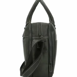 Outlet Jack Kinsky Baltimore 7 Aktentasche Leder 39 cm anthrazit