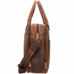 Jack Kinsky Aktentaschen<Baltimore 7 Aktentasche Leder 39 cm cognac