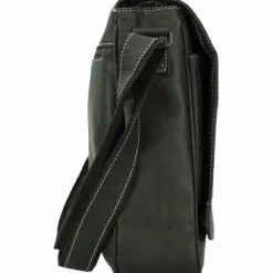 Clearance Jack Kinsky Baltimore 5 Messenger Leder 38 cm anthrazit