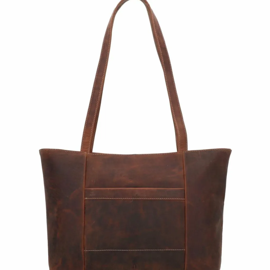 Jack Kinsky Baltimore 18 Schultertasche Leder 34 cm