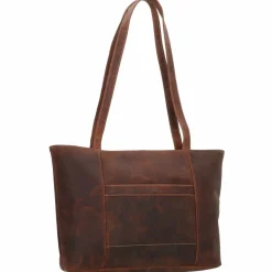 Jack Kinsky Baltimore 18 Schultertasche Leder 34 cm