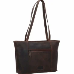 Jack Kinsky Baltimore 18 Schultertasche Leder 34 cm