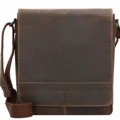 Jack Kinsky Baltimore 4 Umhängetasche Leder 28 cm