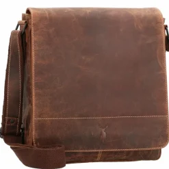 Clearance Jack Kinsky Baltimore 4 Umhängetasche Leder 28 cm cognac