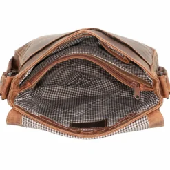 Clearance Jack Kinsky Baltimore 4 Umhängetasche Leder 28 cm cognac