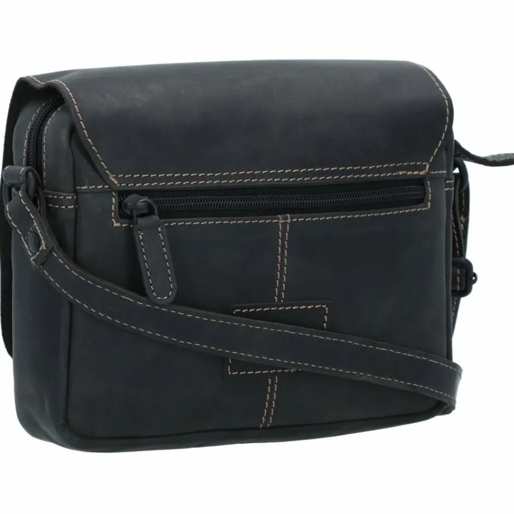 Jack Kinsky Baltimore 19 Umhängetasche Leder 21 cm