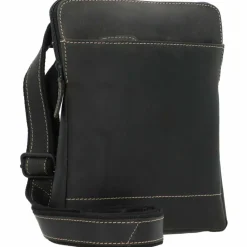 Jack Kinsky Umhängetaschen<Baltimore 24 Umhängetasche Leder 19 cm anthrazit