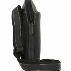 Jack Kinsky Umhängetaschen<Baltimore 24 Umhängetasche Leder 19 cm anthrazit