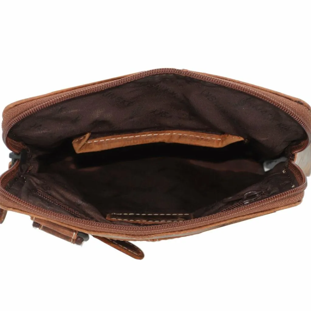 Jack Kinsky Baltimore 24 Umhängetasche Leder 19 cm