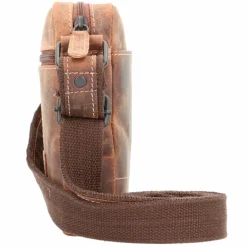 Jack Kinsky Umhängetaschen<Baltimore 1 Umhängetasche Leder 14 cm cognac