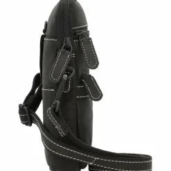 Jack Kinsky Umhängetaschen<Baltimore 11 Umhängetasche Leder 16 cm anthrazit