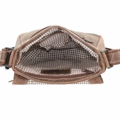 Jack Kinsky Baltimore 3 Umhängetasche Leder 19 cm