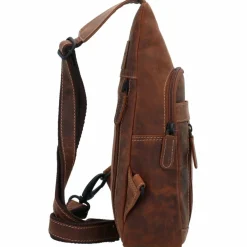 Jack Kinsky Baltimore 17 Umhängetasche Leder 30 cm