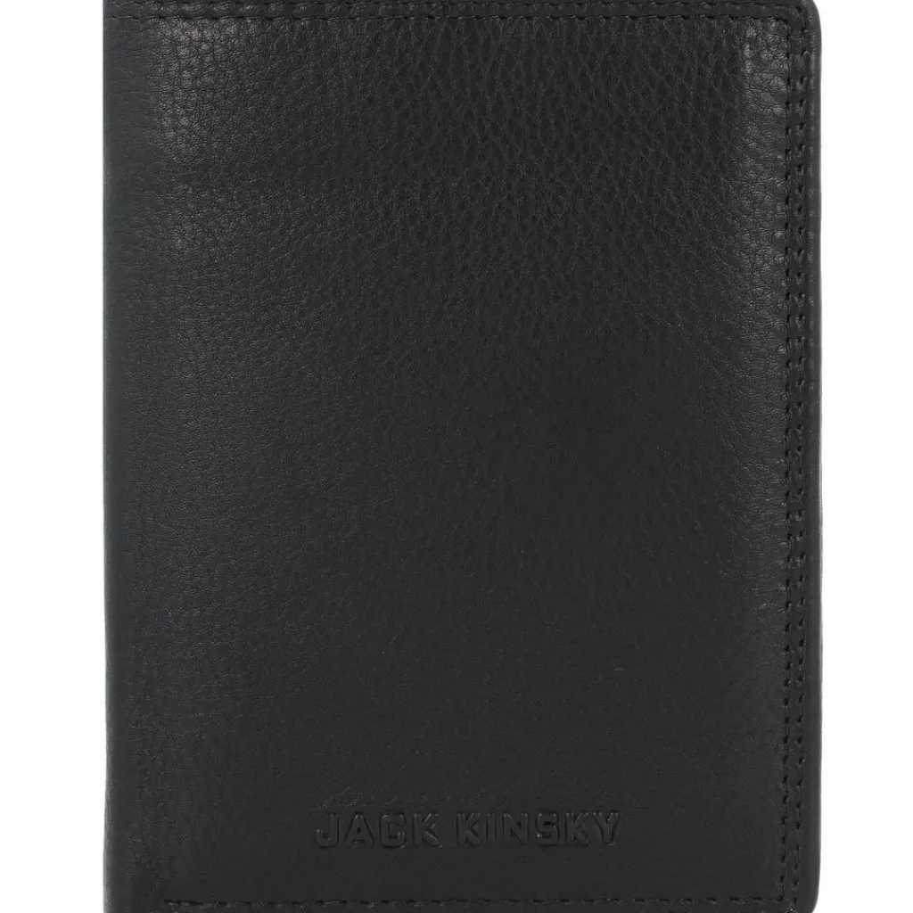 Discount Jack Kinsky Brisbane Geldbörse RFID Leder 9,5 cm schwarz