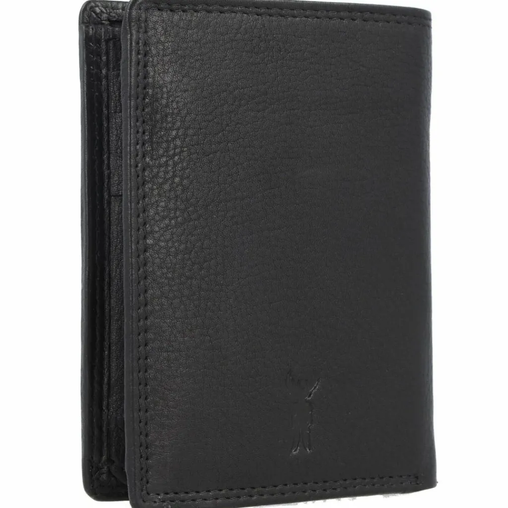 Discount Jack Kinsky Brisbane Geldbörse RFID Leder 9,5 cm schwarz