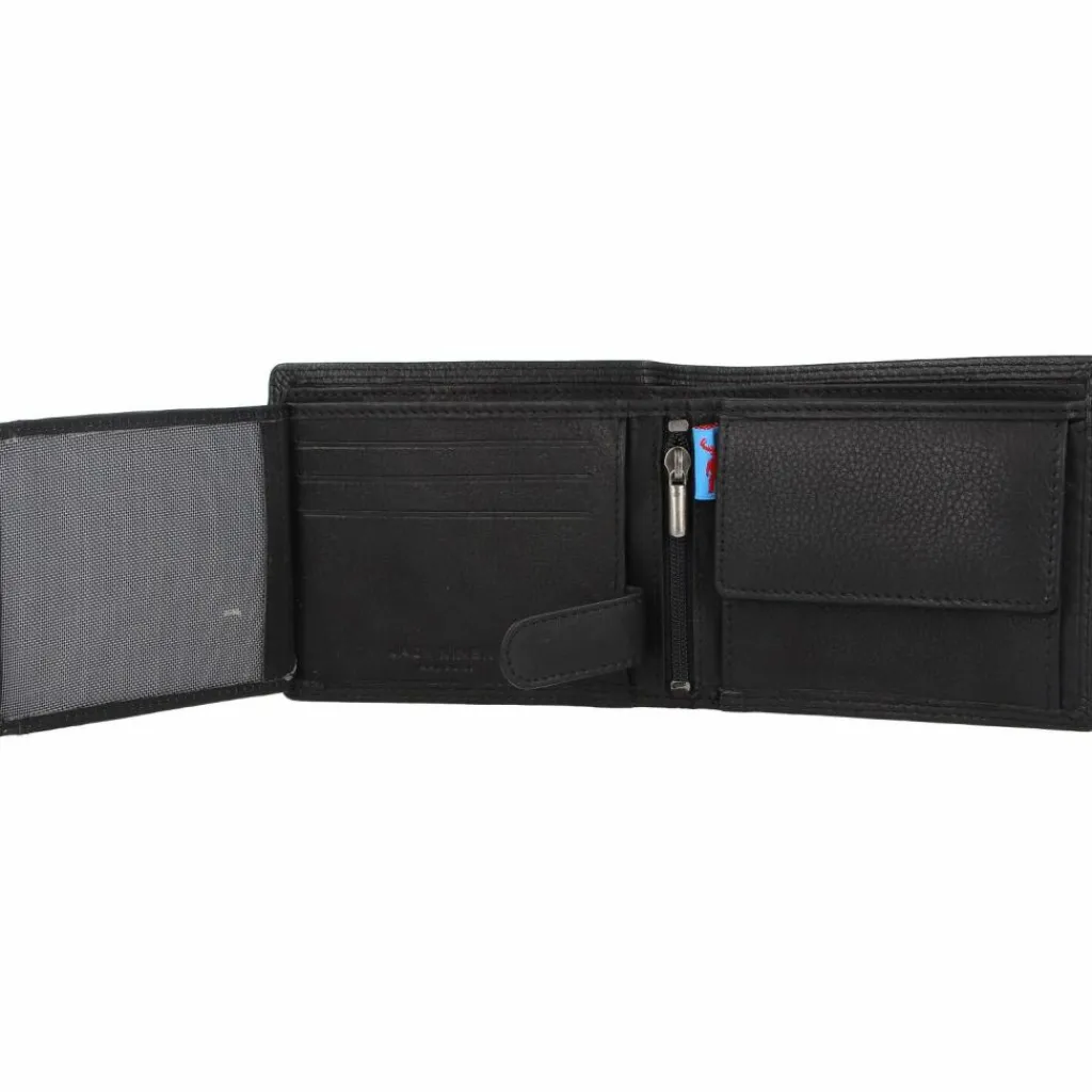 Herren Jack Kinsky Brisbane Geldbörse RFID Leder 11,5 cm