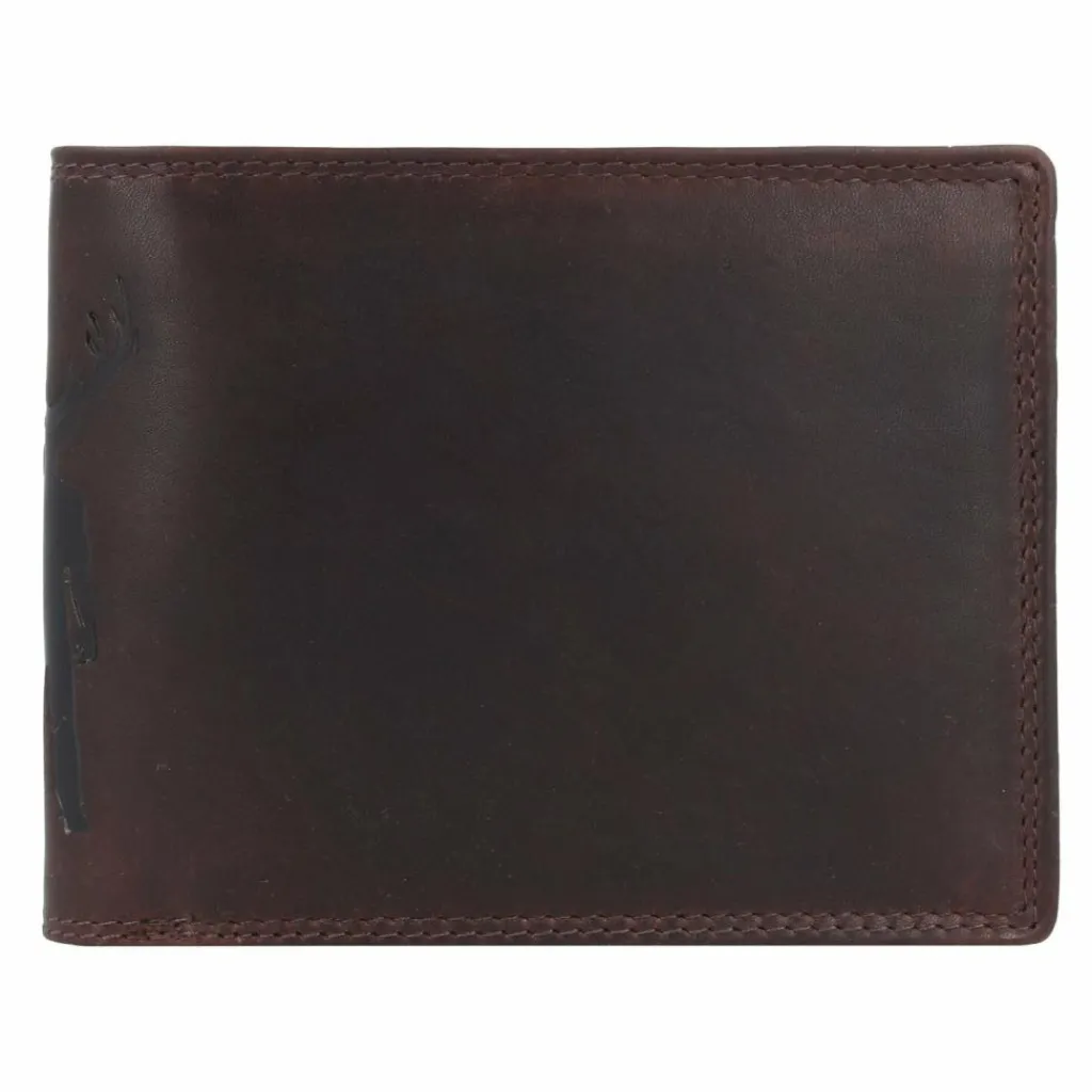 Herren Jack Kinsky Monterey Geldbörse RFID Schutz Leder 13 cm