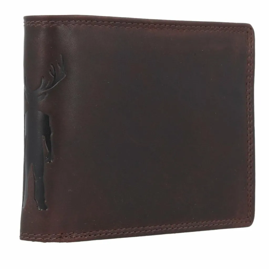 Herren Jack Kinsky Monterey Geldbörse RFID Schutz Leder 13 cm