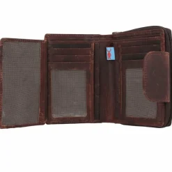 Herren Jack Kinsky Monterey Geldbörse RFID Schutz Leder 10 cm