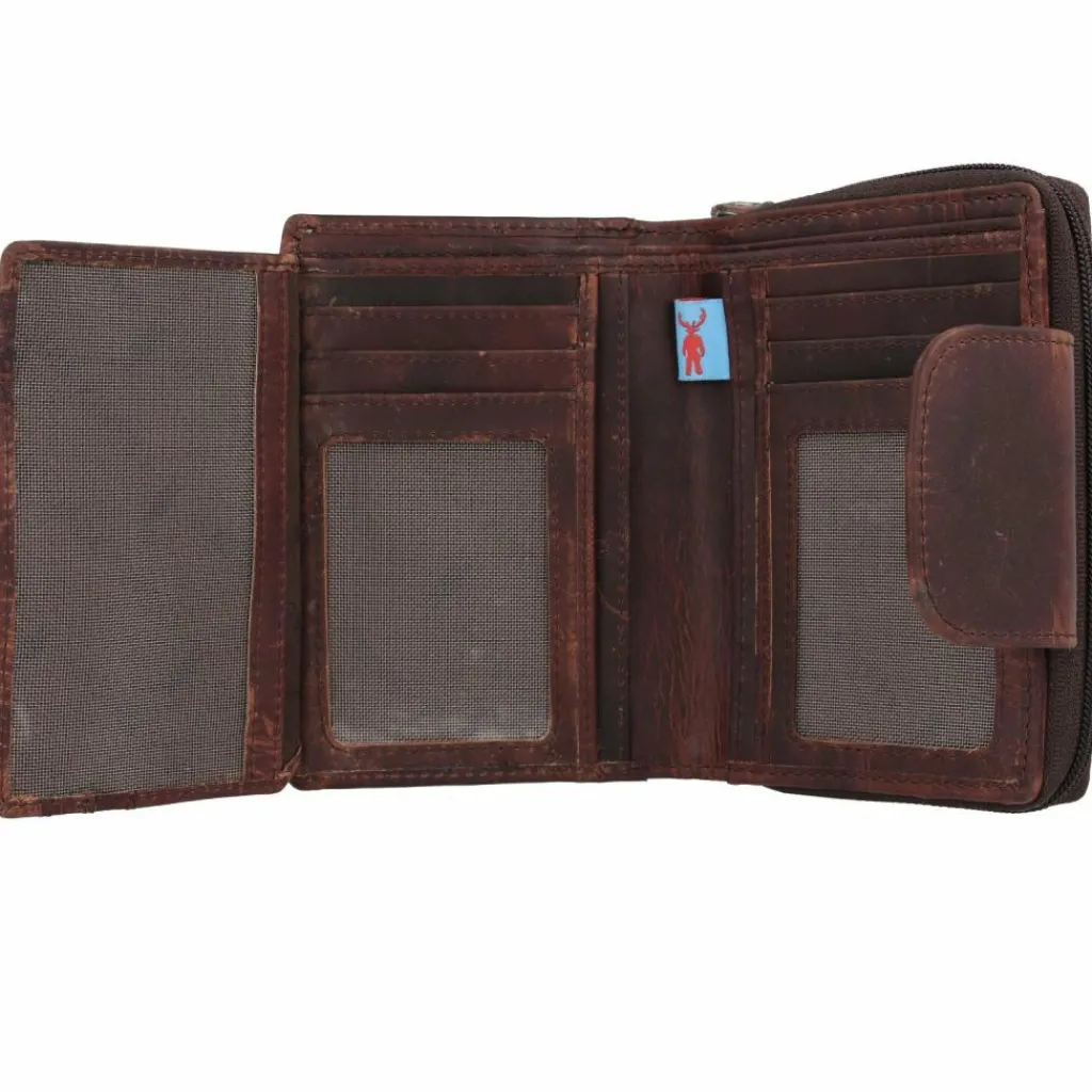 Herren Jack Kinsky Monterey Geldbörse RFID Schutz Leder 10 cm