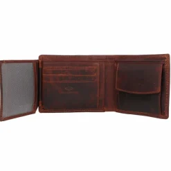 Outlet Jack Kinsky Monterey Geldbörse RFID Schutz Leder 12.5 cm cognac