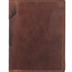Discount Jack Kinsky Monterey Geldbörse RFID Schutz Leder 9.5 cm cognac