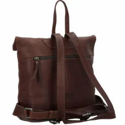 Sale Jack Kinsky Montreal City Rucksack Leder 29 cm mokka