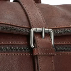 Sale Jack Kinsky Montreal City Rucksack Leder 29 cm mokka