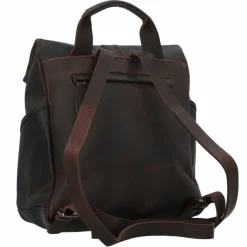 Outlet Jack Kinsky Montreal City Rucksack Leder 26 cm braun
