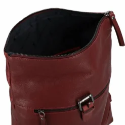 Jack Kinsky Lederrucksäcke|City Rucksäcke<Montreal City Rucksack Leder 29 cm rot