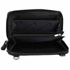 Sale Jack Kinsky Montreal Clutch Geldbörse Leder 19 cm schwarz