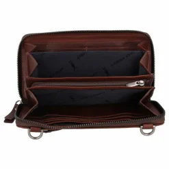 Best Jack Kinsky Montreal Clutch Geldbörse Leder 19 cm mokka