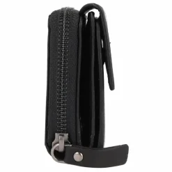 Clearance Jack Kinsky Montreal Geldbörse RFID Schutz Leder 13.5 cm schwarz