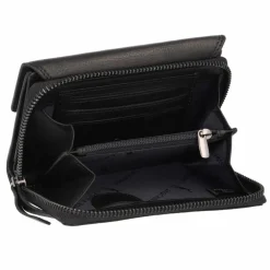 Clearance Jack Kinsky Montreal Geldbörse RFID Schutz Leder 13.5 cm schwarz