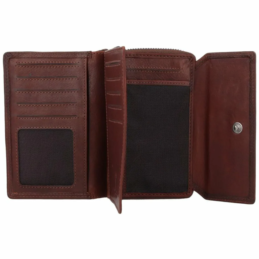 Damen Jack Kinsky Montreal Geldbörse RFID Schutz Leder 13.5 cm