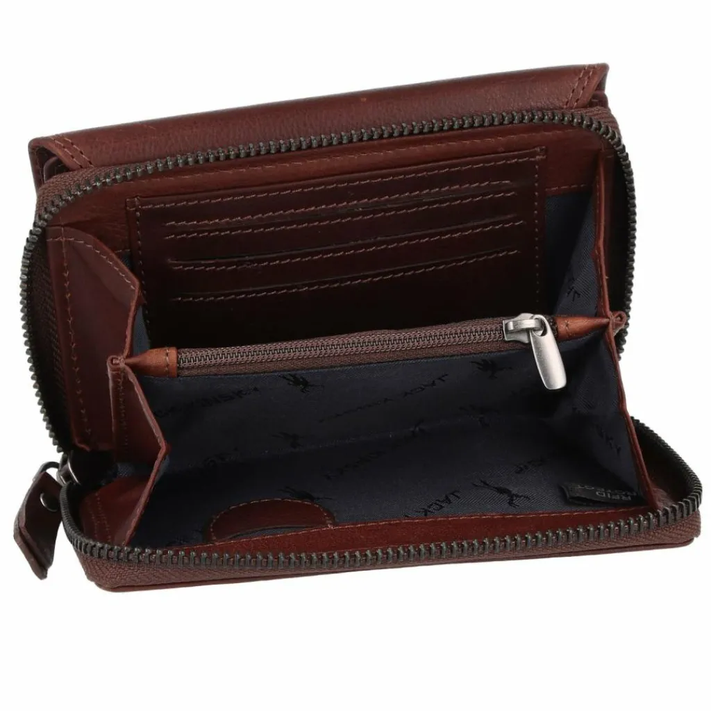 Damen Jack Kinsky Montreal Geldbörse RFID Schutz Leder 13.5 cm