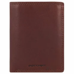 Jack Kinsky Herrengeldbörsen Querformat<Montreal Geldbörse RFID Schutz Leder 12 cm mokka