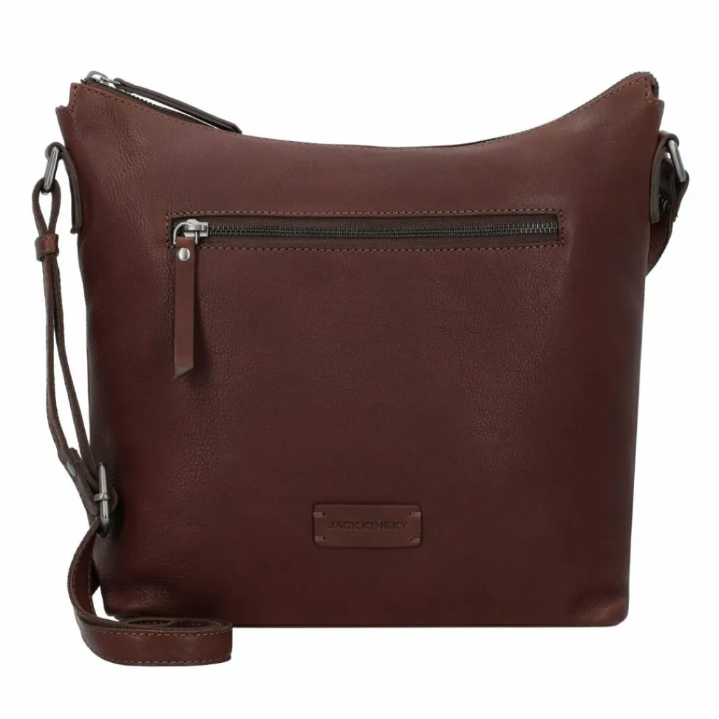 Best Jack Kinsky Montreal Umhängetasche Leder 26 cm mokka