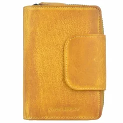 Jack Kinsky Damengeldbörsen Hochformat<Nassau 511 Geldbörse Leder 10 cm gelb