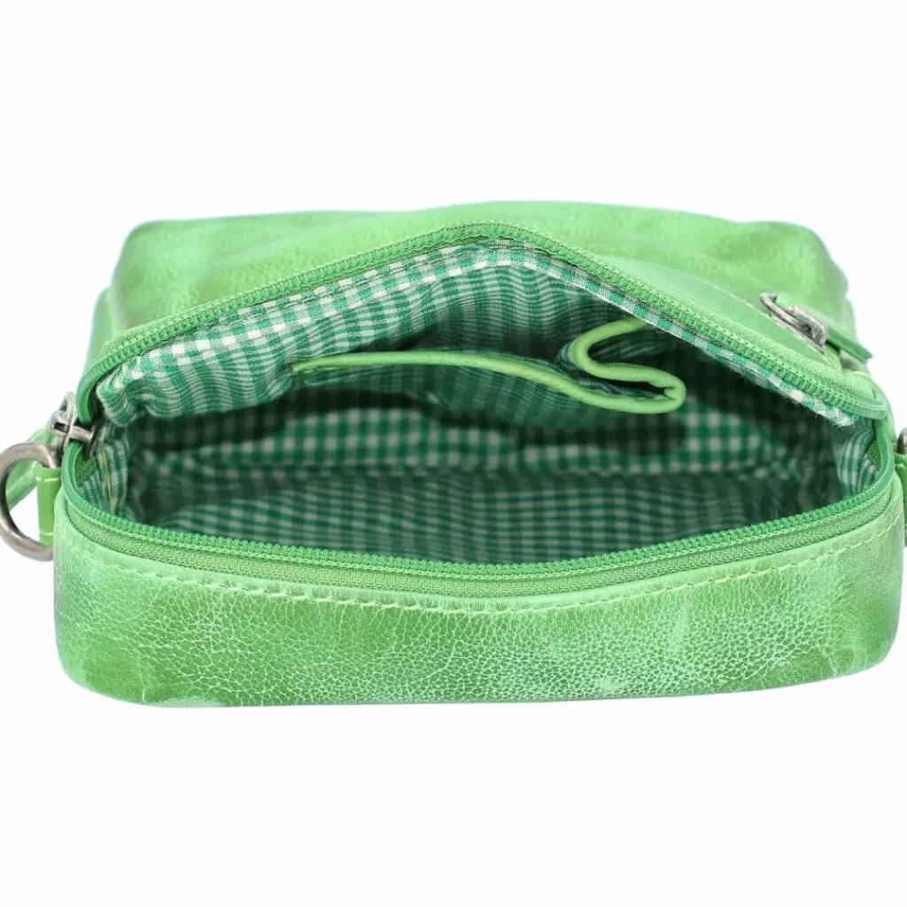 Best Jack Kinsky Nassau 1 Umhängetasche 16 cm Leder apfel