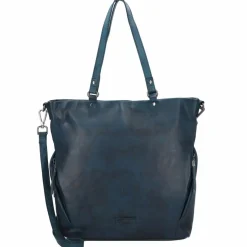 Jack Kinsky Schultertaschen<Nelson 6 Schultertasche Leder 41 cm marine