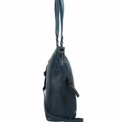 Jack Kinsky Schultertaschen<Nelson 6 Schultertasche Leder 41 cm marine