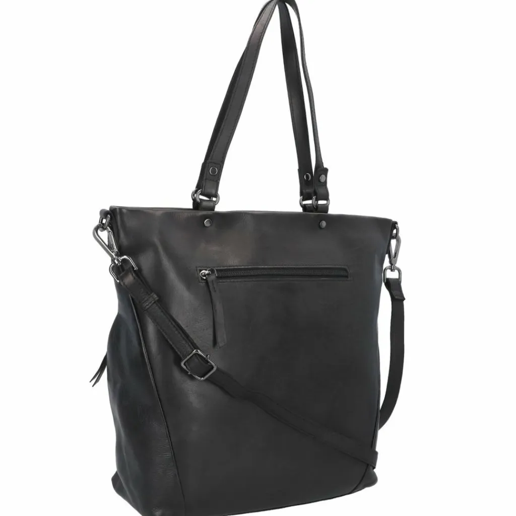 Jack Kinsky Nelson 6 Schultertasche Leder 41 cm